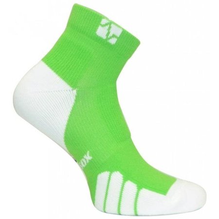 VITALSOX Vitalsox VT 1010T Tennis Color On Court Ped Drystat Compression Socks; Lime - Small VT1010T_LM_SM